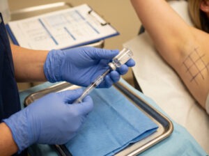 Hyperhidrosis getting treated